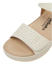 Go Soft Sandały CEO-W23206 Écru. Kolor: kremowy. Materiał: skóra #4