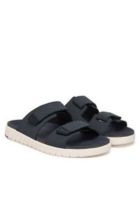 Geox Klapki U Flextride S U652JB 000EK C4002 Granatowy. Kolor: niebieski. Materiał: skóra #3