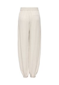 only - ONLY Spodnie materiałowe Siesta 15373197 Kremowy Regular Fit. Kolor: kremowy. Materiał: wiskoza #3