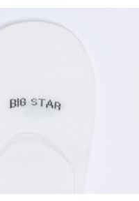 Big-Star - Stopki damskie bawełniane białe Abierta 101. Kolor: biały. Materiał: bawełna #3