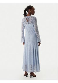 Vero Moda Sukienka letnia Loulou 10346192 Błękitny Loose Fit. Kolor: niebieski. Materiał: syntetyk. Sezon: lato #3