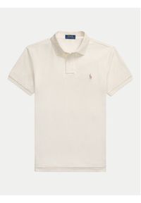 Polo Ralph Lauren Polo 710536856417 Écru Slim Fit. Typ kołnierza: polo. Materiał: bawełna #3