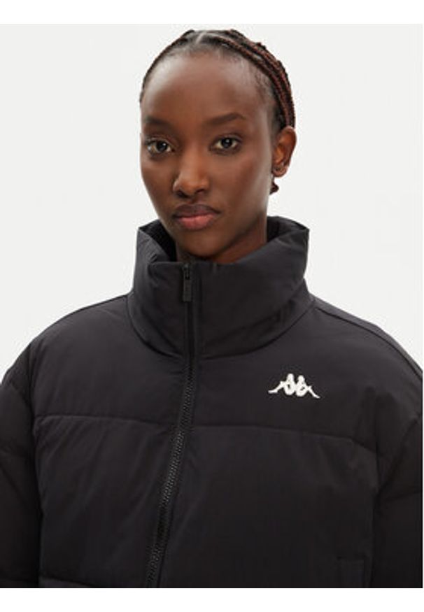 Kappa Kurtka zimowa Authentic Gasita 371F65W Czarny Oversize. Kolor: czarny. Materiał: syntetyk. Sezon: zima