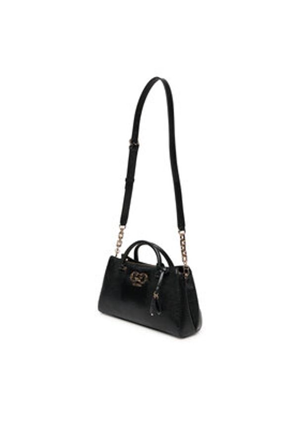Guess Torebka Salinge HWKG96 24060 Czarny. Kolor: czarny. Materiał: skórzane