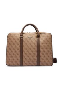 Guess Torba na laptopa HMMILO P6169 Brązowy. Kolor: brązowy. Materiał: skóra #1