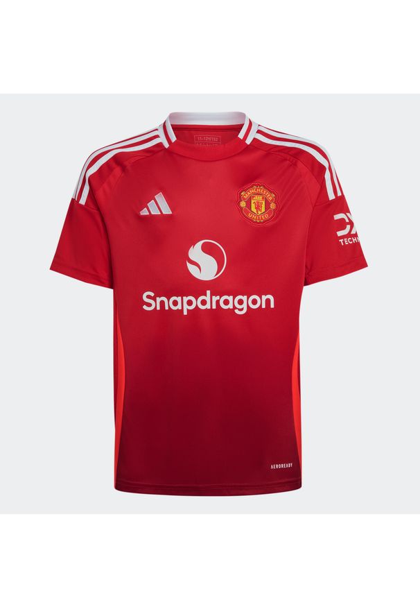 Adidas - Koszulka piłkarska dla dzieci ADIDAS Manchester United domowa 24/25. Sport: piłka nożna