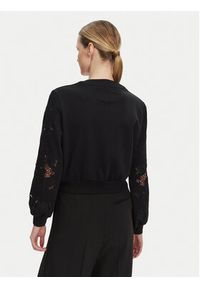 Guess Kardigan W5GQ11 KCWY1 Czarny Regular Fit. Kolor: czarny. Materiał: bawełna