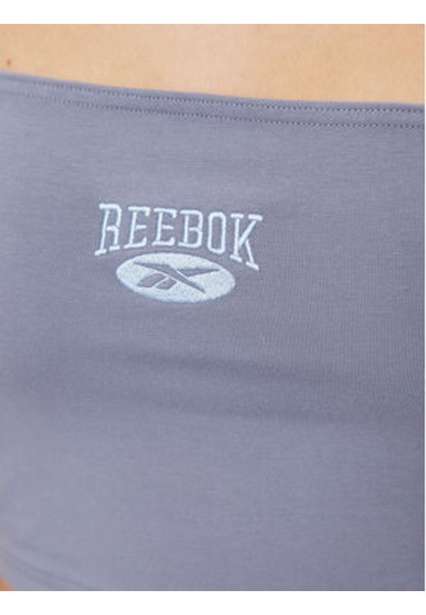 Reebok Top Archive Essentials IL6287 Niebieski Fitted Fit. Kolor: niebieski. Materiał: bawełna