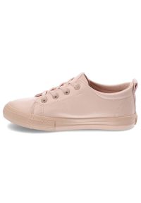 Big-Star - Różowe Trampki Big Star Dziecięce Buty Wsuwane. Okazja: na co dzień. Zapięcie: bez zapięcia. Kolor: różowy. Materiał: materiał, skóra ekologiczna. Szerokość cholewki: normalna. Sezon: lato. Styl: casual #5