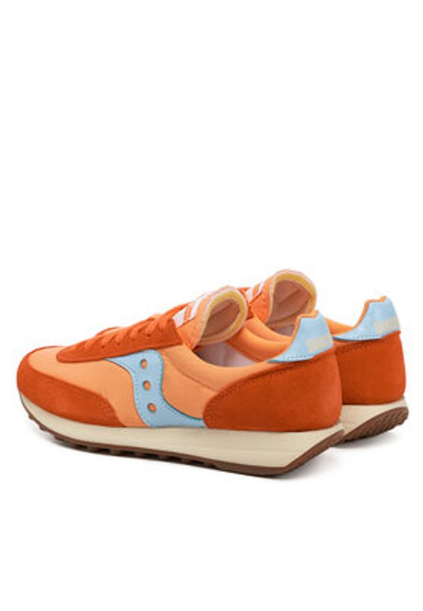 Saucony Sneakersy Trainer 80 S70884 7 Pomarańczowy. Kolor: pomarańczowy. Materiał: materiał