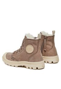Palladium Trapery Pampa Hi Zip Wl 95982-212-M Brązowy. Kolor: brązowy. Materiał: skóra #2