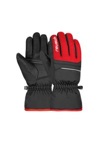 Reusch - Rękawice dziecięce REUSCH Alan Junior. Kolor: wielokolorowy, czarny, czerwony. Sport: turystyka piesza #1
