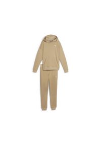 Puma - Damski dres domowy PUMA Prairie Tan Beige. Kolor: beżowy. Materiał: dresówka #1