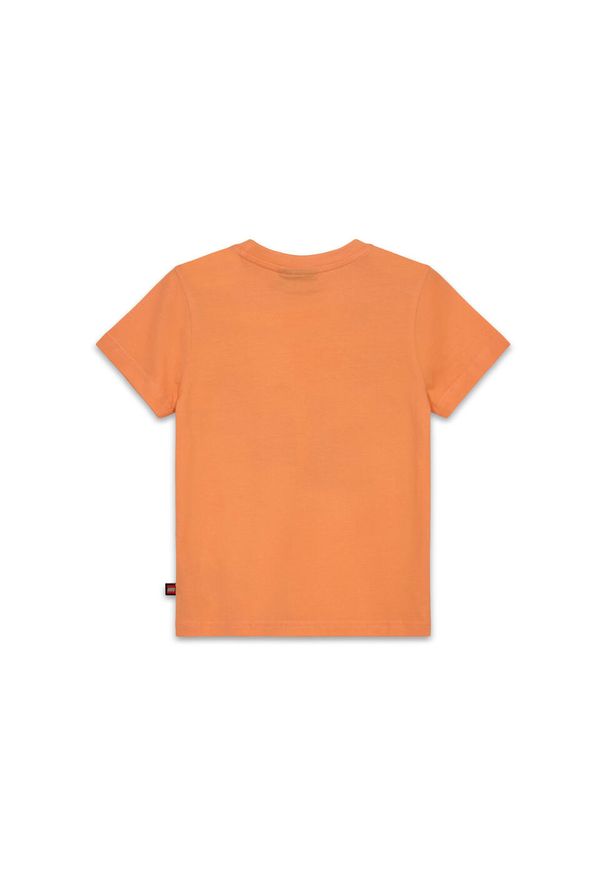 Koszulka Dziecięca LEGO Ludzik Tano 309 Pomarańczowa. Kolor: pomarańczowy