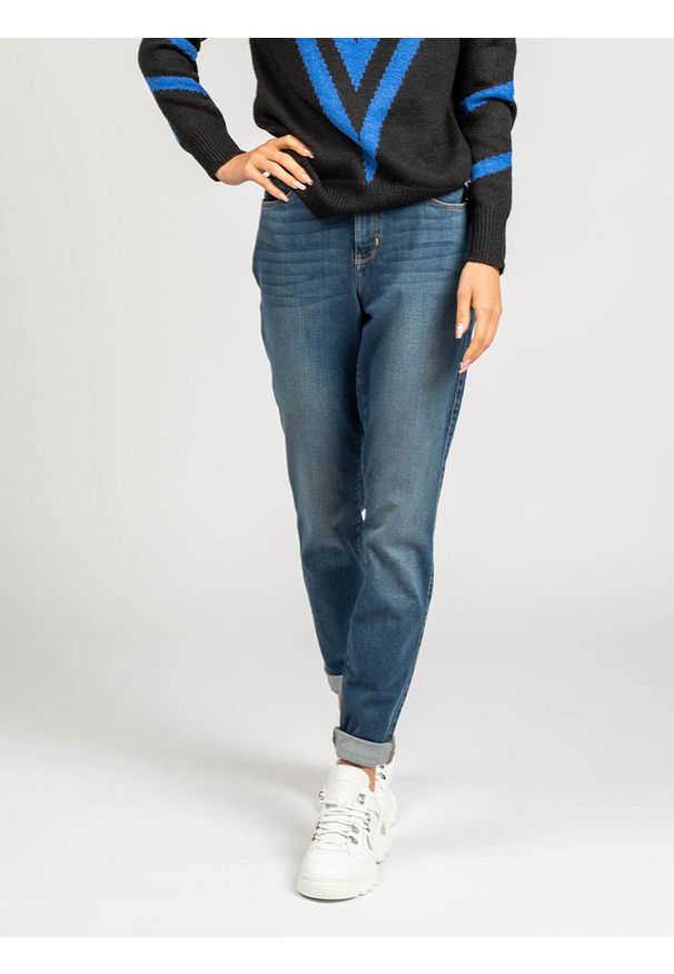 Guess Jeansy "Sexy Curve" | WBGAJ3R3S00 | Kobieta | Niebieski. Kolor: niebieski. Wzór: aplikacja