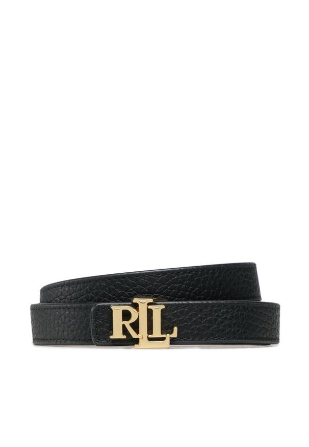 Lauren Ralph Lauren - Pasek Damski LAUREN RALPH LAUREN. Kolor: czarny