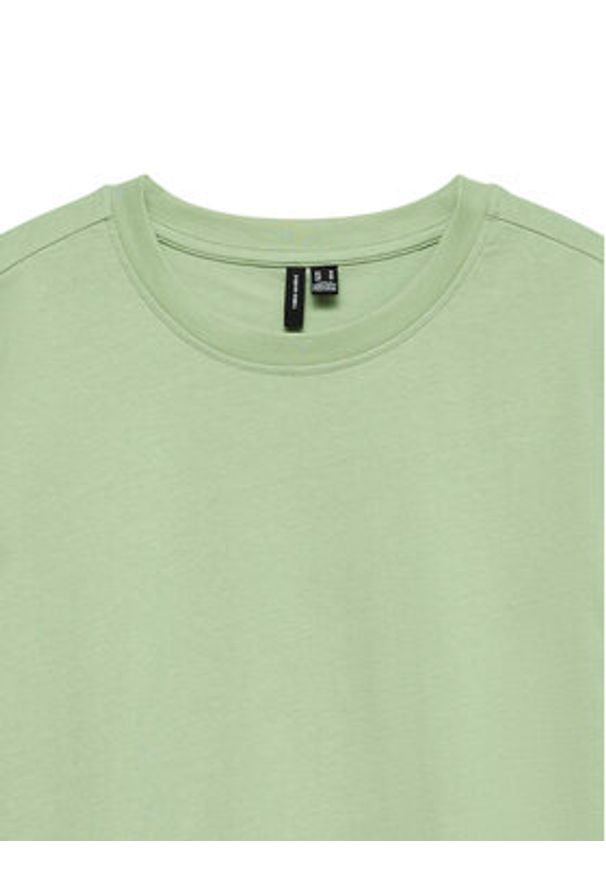 Vero Moda T-Shirt Paulina 10316991 Zielony Regular Fit. Kolor: zielony. Materiał: bawełna