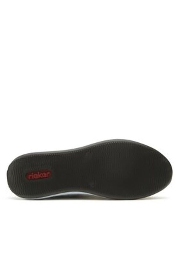 Rieker Sneakersy N1112-80 Szary. Kolor: szary. Materiał: skóra