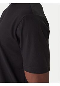 BOSS T-Shirt Tee Collar 50555527 Czarny Regular Fit. Kolor: czarny. Materiał: bawełna #4