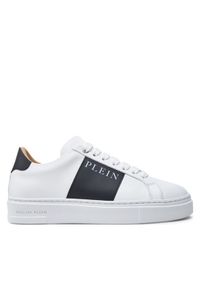 Philipp Plein - PHILIPP PLEIN Sneakersy AADS USC0657 PLE010N Biały. Kolor: biały. Materiał: skóra