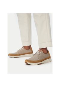 Sneakersy Clarks. Kolor: beżowy #1