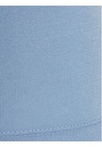 Gina Tricot T-Shirt 21287 Błękitny Slim Fit. Kolor: niebieski. Materiał: wiskoza #7