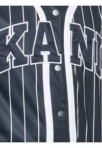 Karl Kani T-Shirt Serif Pinstripe Baseball 6033360 Czarny Relaxed Fit. Kolor: czarny. Materiał: syntetyk