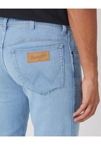 Wrangler - WRANGLER TEXAS SLIM MĘSKIE SPODNIE JEANSOWE JEANSY SPOT LITE W12SXPZ87 #5