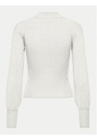 only - ONLY Golf 15331999 Biały Regular Fit. Typ kołnierza: golf. Kolor: biały. Materiał: syntetyk #5