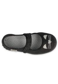 Befado obuwie dziecięce 114X450 czarne. Kolor: czarny. Materiał: tkanina, bawełna #3