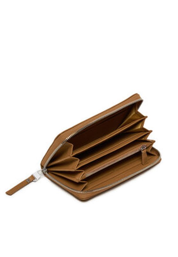 Gianni Chiarini Mały Portfel Damski Wallets Grain PF 5042 GRN Zielony. Kolor: zielony. Materiał: skóra