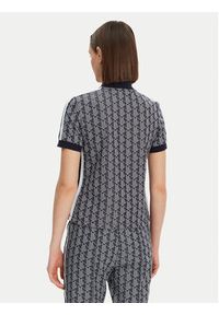 Lacoste Polo DF3364 Granatowy Slim Fit. Typ kołnierza: polo. Kolor: niebieski. Materiał: bawełna, syntetyk #2