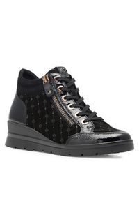 Remonte Sneakersy R0773-04 Czarny. Kolor: czarny. Materiał: zamsz, skóra #8
