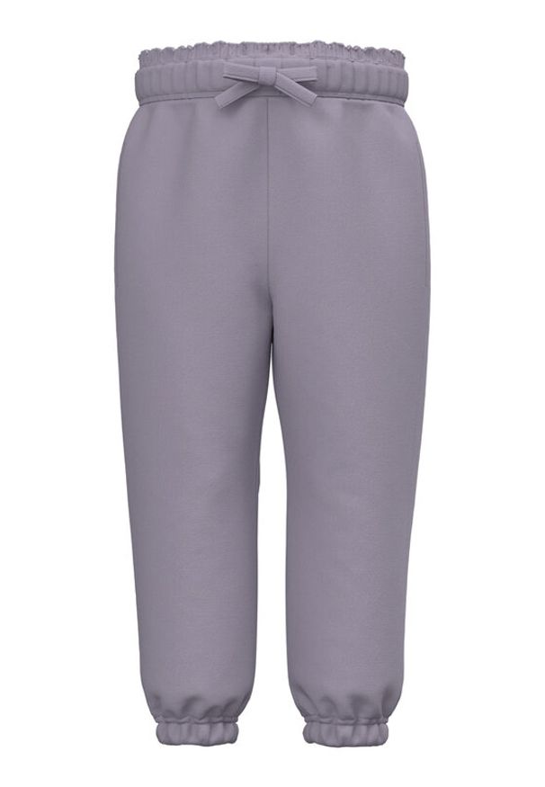 Name it - NAME IT Spodnie dresowe 13219627 Fioletowy Regular Fit. Kolor: fioletowy. Materiał: bawełna