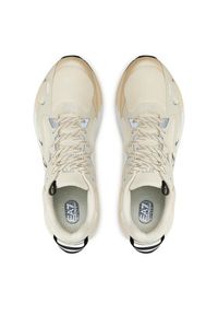 EA7 Emporio Armani Sneakersy X8X156 XK360 U064 Écru. Materiał: materiał #3