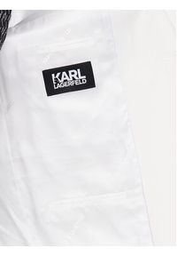 Karl Lagerfeld - KARL LAGERFELD Garnitur 105200 532039 Biały Regular Fit. Kolor: biały. Materiał: wiskoza #9