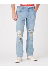 Wrangler - WRANGLER GREENSBORO MĘSKIE SPODNIE JEANSOWE INDIGO LEGENDS W15Q5966P 112145821