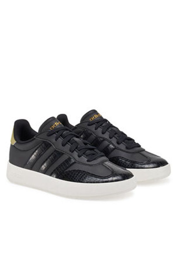 Adidas - adidas Sneakersy Barreda JP7103 Czarny. Kolor: czarny. Materiał: skóra