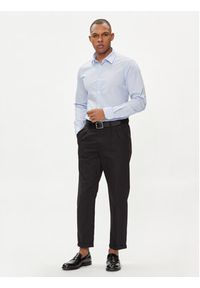 s.Oliver Koszula 2132556 Błękitny Slim Fit. Kolor: niebieski