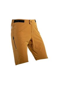 Spodenki rowerowe (+spodenki kolarskie z pampersem w zestawie) LEATT Shorts MTB. Kolor: brązowy. Sport: kolarstwo