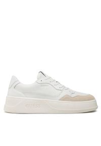 Guess Sneakersy Ciano FM5CIA LEA12 Biały. Kolor: biały. Materiał: skóra