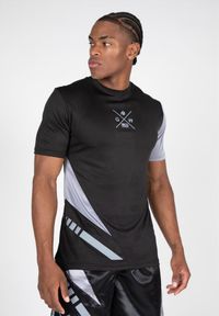 GORILLA WEAR - Hornell Koszulka - Czarny/Szary. Kolor: szary. Sport: fitness