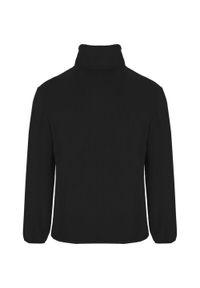 ROLY - Męska Bluza Polarowa Artic Z Pełnym Zamkiem Błyskawicznym. Kolor: czarny. Materiał: polar. Sezon: zima. Styl: sportowy