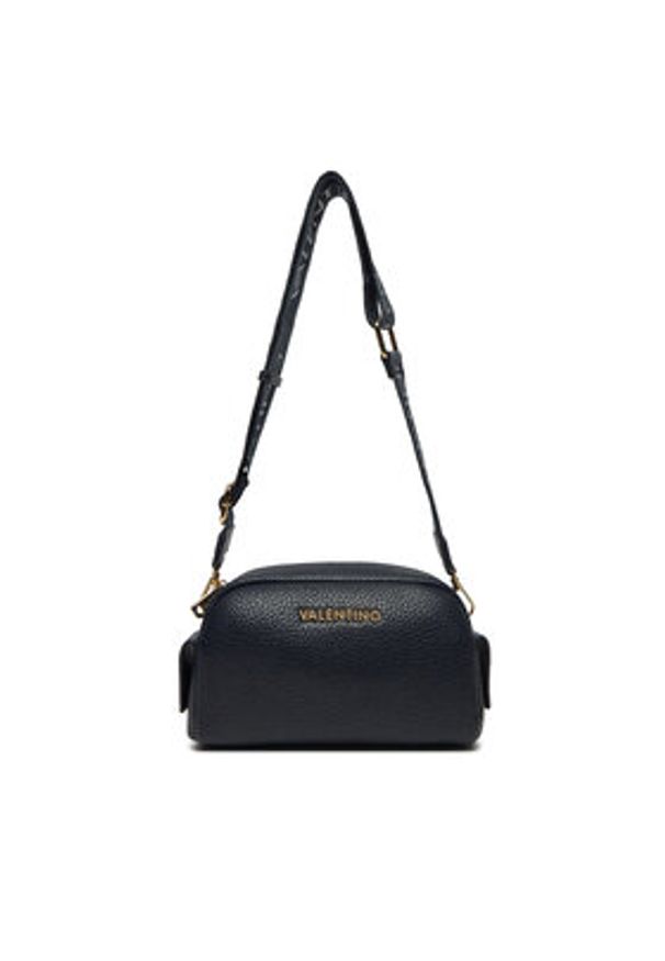 VALENTINO - Valentino Torebka Blossom Re VBS8P215 Granatowy. Kolor: niebieski. Materiał: skórzane