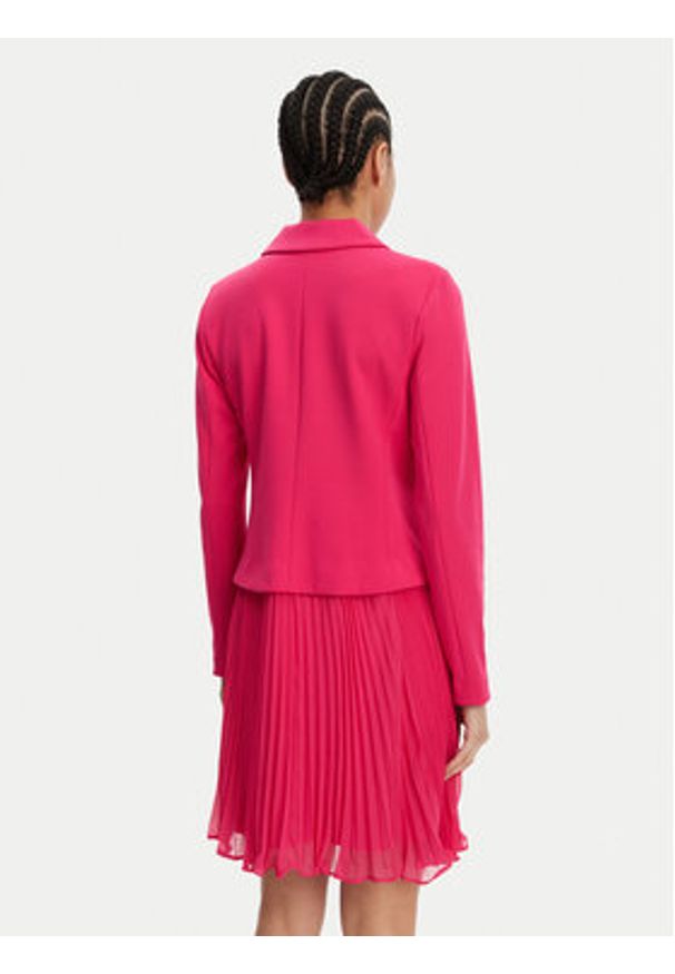 DKNY Sukienka koktajlowa DD4K1D67 Różowy Regular Fit. Kolor: różowy. Materiał: syntetyk. Styl: wizytowy