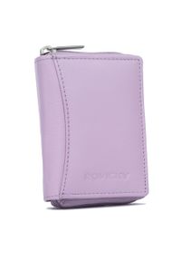 ROVICKY - Portfel damski Rovicky R-23-17-LFN fioletowy. Kolor: fioletowy. Materiał: skóra