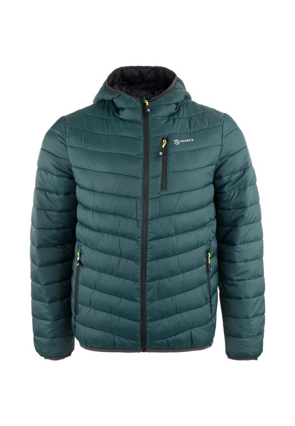 Munkees - Wodoodporna Kurtka Zimowa dla Mężczyzn McKees Fiordi. Kolor: zielony. Sezon: zima. Sport: turystyka piesza