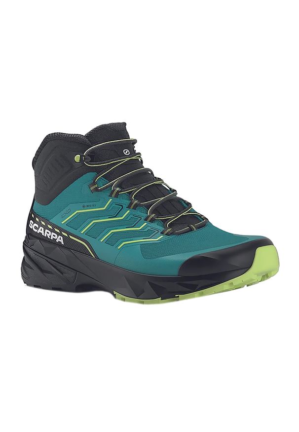Scarpa - Buty trekkingowe damskie SCARPA Rush 2 Mid GTX. Kolor: niebieski. Styl: sportowy