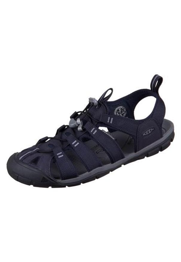 keen - Buty do chodzenia męskie Keen 1027407. Kolor: czarny. Materiał: guma, syntetyk, tkanina, materiał. Sport: turystyka piesza