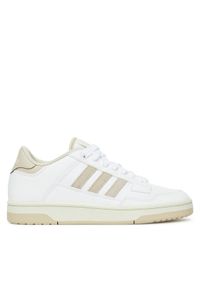 Adidas - adidas Sneakersy Rapid Court Low JR3162 Biały. Kolor: biały. Materiał: skóra